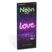 Neonová LED lampa - růžový „Love“ - 3 x AA + USB - 34 x 1,6 x 12,5 cm Neonová LED lampa - růžový „Love“ - 3 x AA + USB - 34 x 1,6 x 12,5 cm
