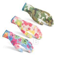 Zahrádkářské rukavice vzorované