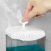 Automatický dávkovač mýdla - 600 ml - na stěnu - na baterie - kouřová barva Automatický dávkovač mýdla - 600 ml - na stěnu - na baterie - kouřová barva