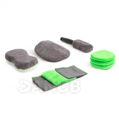 Sada mikrovláknových houbiček na mytí auta