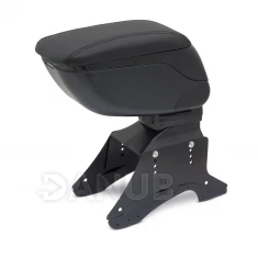 Univerzální opěradlo s úložným prostorem do auta - černé