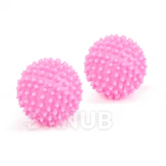 Míčky do sušičky - 6 cm - růžové - 2 ks / balení