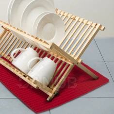 Mikrovlákenná podložka na sušení nádobí