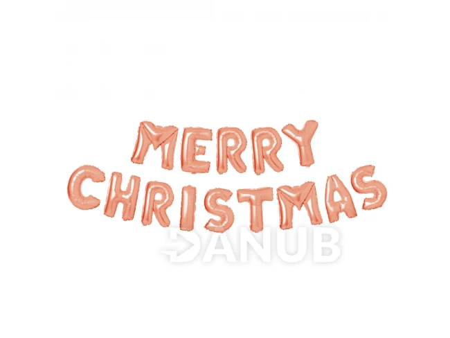 3D Vánoční nápis