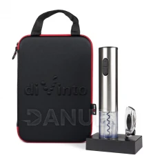 Elektrický otvírák na víno Silver Twister Deluxe