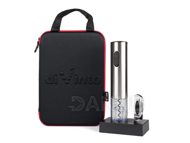 Elektrický otvírák na víno Silver Twister Deluxe