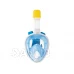 Maska na šnorchlování L/XL modrá