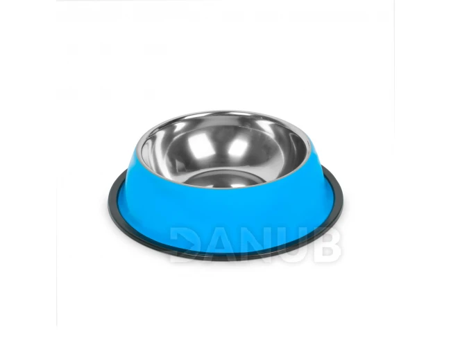 Miska pro psy - 15 cm - modrá