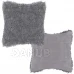 Povlak na polštář vlněná 40x40cm - šedá