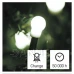 LED vánoční cherry řetěz - kuličky, 8 m, vnější i vnitřní, studená bílá, programy LED vánoční cherry řetěz - kuličky, 8 m, vnější i vnitřní, studená bílá, programy