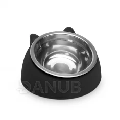 Miska pro kočky - 165 x 100 mm - černá