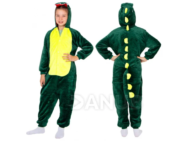 Plyšový overal Kigurumi - vzor drak - 120-130 cm Plyšový overal Kigurumi - vzor drak - 120-130 cm