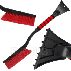 Škrabka na okno - červená