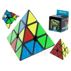 Rubikova kostka pyramida MoYu černá