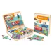 Magnetická puzzle skládačka - Dopravní prostředky