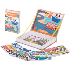 Magnetická puzzle skládačka - Dopravní prostředky