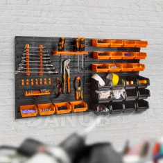 Nástěnný organizér, držák nářadí - 4 ks tabulí, 47 x 27 cm