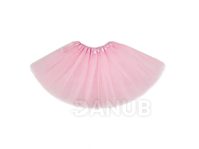 Tylová sukně růžová