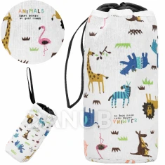 kapsa na hračky se stahovací šňůrkou - bílá