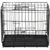 Chovatelská klec pro zvířata - skládací - 50 x 42 x 34 cm - XS - černá