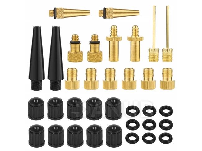 Sada adaptérů na pumpu na kolo