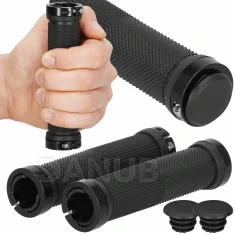 Rukojeti na řidítka kola - protiskluzová - 2ks