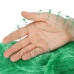 Ochranná síť proti ptákům s upevňovacími kolíky (20ks) - 10x20 m - zelená