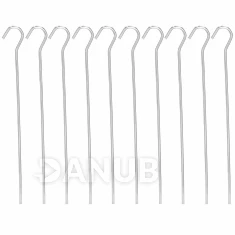 Stanové kolíky 31cm - 10 ks - ocelové