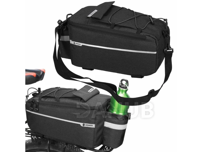 Taška na kolo - 8,5 l - černá