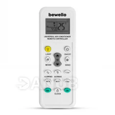Univerzální dálkový ovladač ke klimatizaci - 1000 v 1 - 2 x AAA - bílá