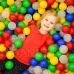 Míčky do suchého bazénu - 100 ks - pestrobarevné