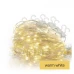 LED vánoční závěs – rampouchy, 1,7 m, vnější i vnitřní, teplá bílá, programy LED vánoční závěs – rampouchy, 1,7 m, vnější i vnitřní, teplá bílá, programy
