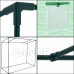 Fóliový zahradní skleník UV4 - 130g/m2 - 2x1,7x0,8 m - zelený
