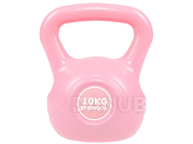 Kettlebell růžový 10kg