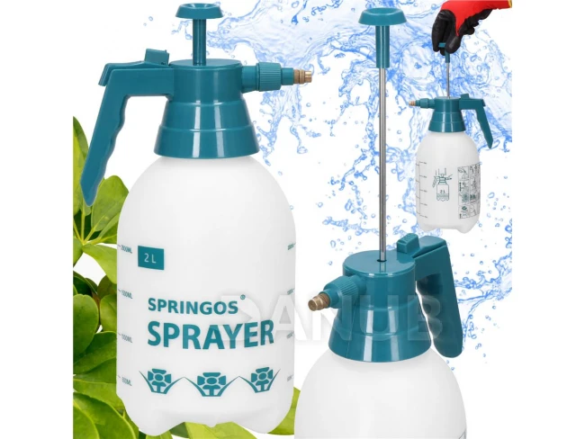 Zahradní tlakový postřikovač na rostliny - ruční - 2L