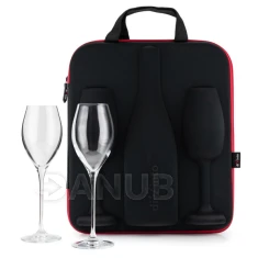 Pouzdro na prosecco a šampaňské se skleničkami diVinto Harmony