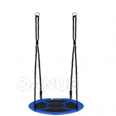 Houpací kruh čáp hnízdo - 110 cm - černo-modré