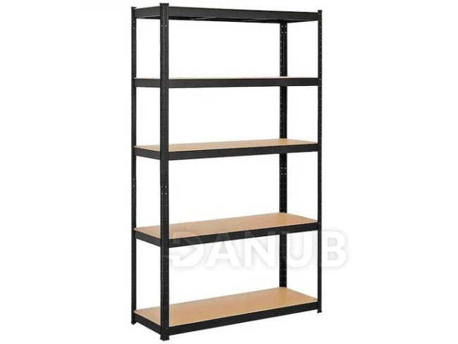 Kovový regál s 5 policemi - 180x90x40cm - 875kg