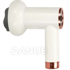 Masážní pistole na tělo - 9v1 - bílá