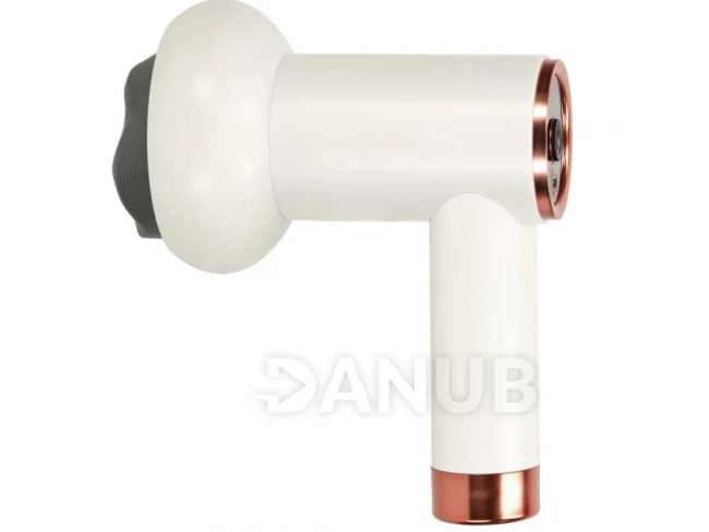 Masážní pistole na tělo - 9v1 - bílá