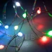 Vánoční led světelná mikro řetěz vnitřní + dálkový ovladač - 100LED - 10m multicolour Vánoční led světelná mikro řetěz vnitřní + dálkový ovladač - 100LED - 10m multicolour