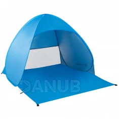 Samorozkládací plážový stan - 160x140x110cm - modrý