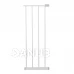 Bezpečnostní bariérová zábrany pro schody a dveře - bílá - 76-113 cm