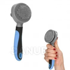 Kartáč na česání srsti psa, kočky - kulatý