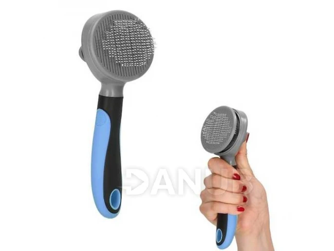 Kartáč na česání srsti psa, kočky - kulatý