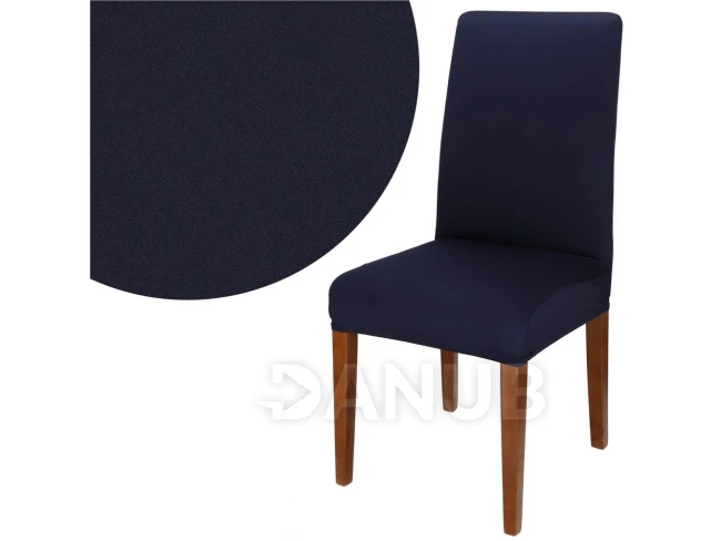 Návlek na židli univerzální - námořnická modrá