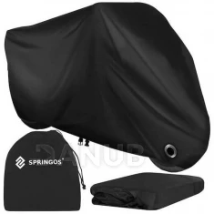 Obal na kolo, motorku, skútr - XXL - 250x105x125 cm - černý