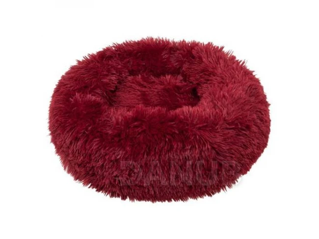 Pelech pro psa a kočky plyšový 60cm - červený