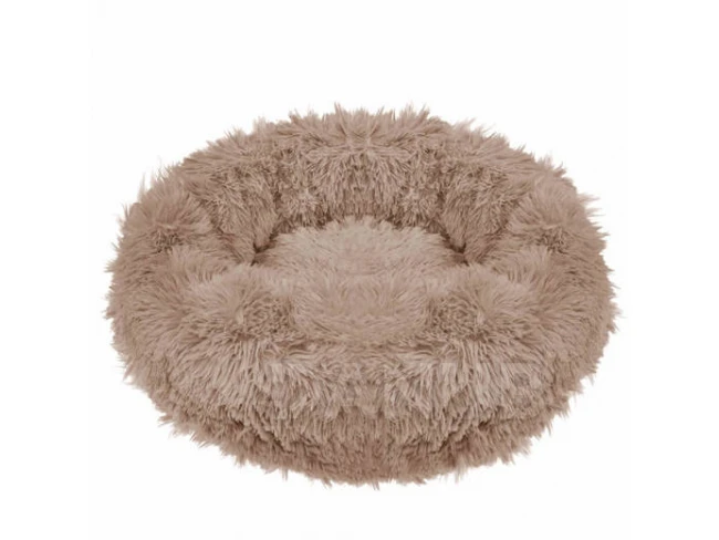 Pelech pro psa a kočky plyšový 80cm - světle hnědý