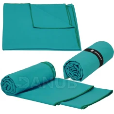 Rychleschnoucí ručník - 90x180cm - tyrkysová